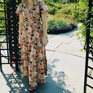 Anthro Somerset Maxi Dress